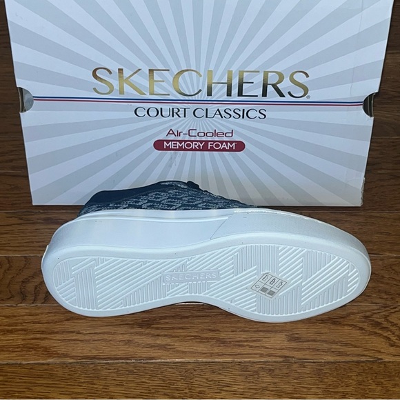 Sketchers Court Classic Cordova Classic Low Top Sneakers Blue Denim Women’s 5 - Picture 10 of 13